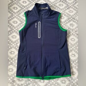 Ralph Lauren Blue and Green Quilted Vest